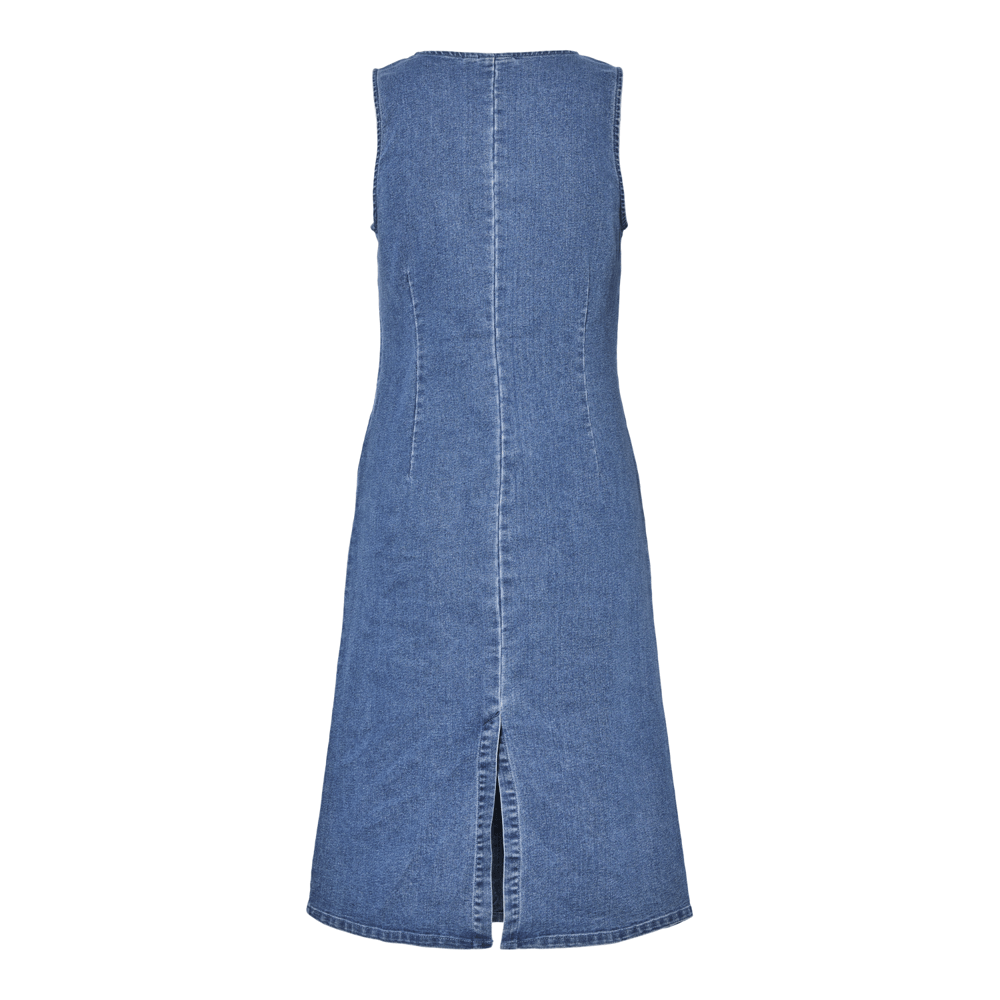Pieces Tiffany Blue Denim Dress